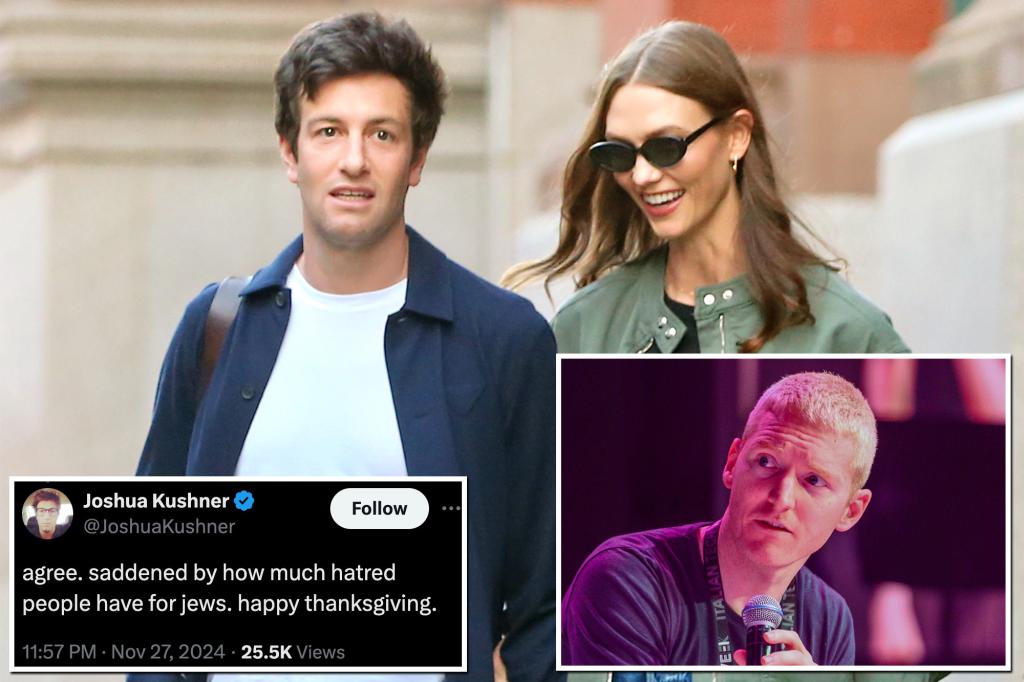 Josh Kushner defends tech CEO over Israel visit: 'Saddened by how much hatred people have for Jews'